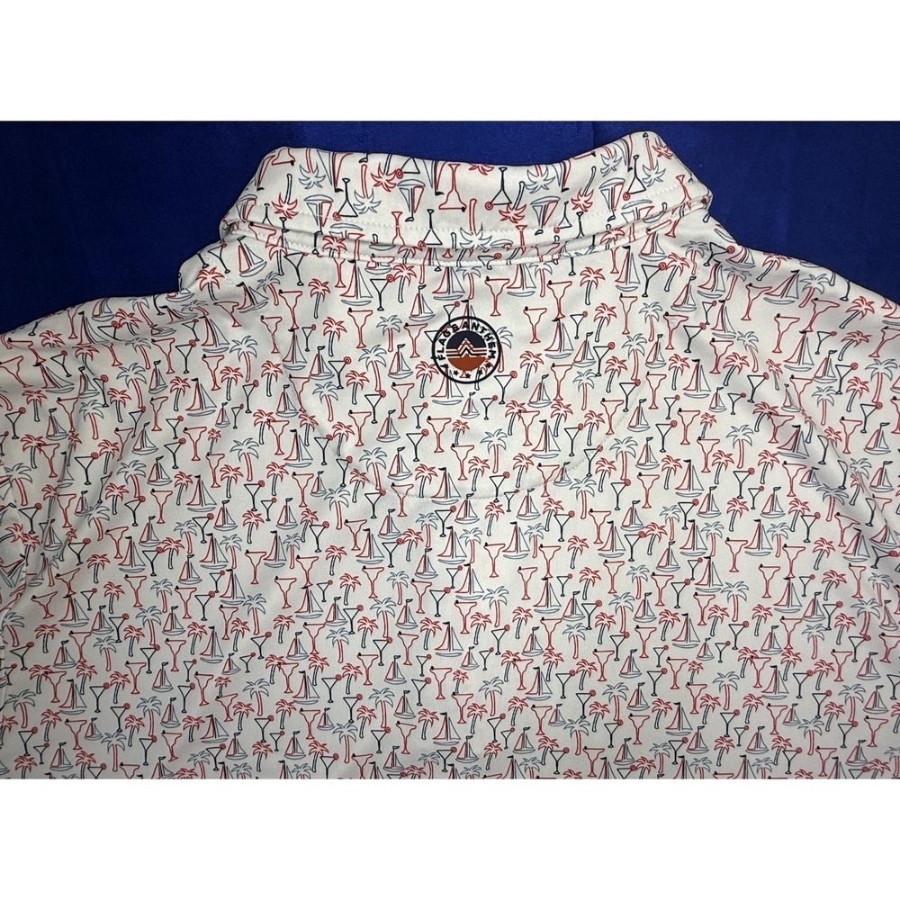 Flag & Anthem MadeFlex Polo Red White And Blue Short Sleeve Polo Men's 2XLT Tall
